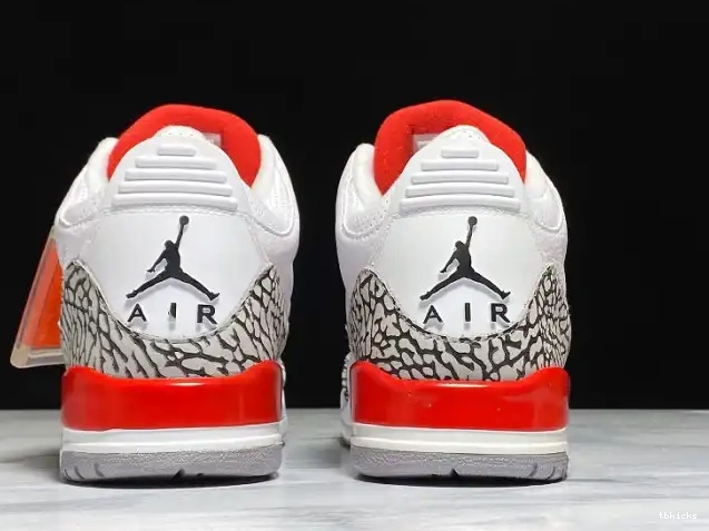 Rep TBK 136064-116 Retro 3 Air of Hall Jordan Fame 0624